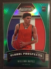 2020 Prizm Draft Picks Global Prospects Green PRIZM Killian Hayes! RARE!