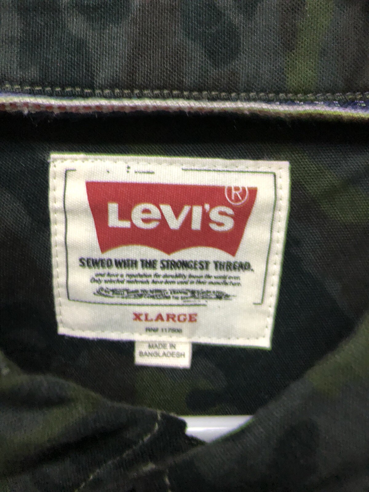 levis button down shirt - image 4
