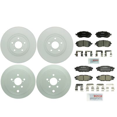 Bosch Front 293mm & Rear 285mm Brake Kit Disc Rotors Pads For Forester ...