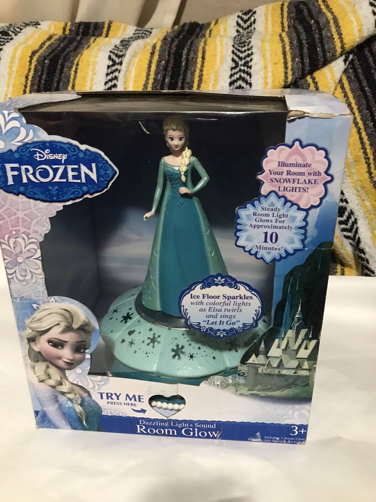 DISNEY FROZEN PRINCESS ELSA DAZZLING LIGHT & SOUND ROOM GLOW LET IT GO SONG | eBay DISNEY FROZEN PRINCESS ELSA DAZZLING LIGHT & SOUND ROOM GLOW LET IT GO SONG | eBay