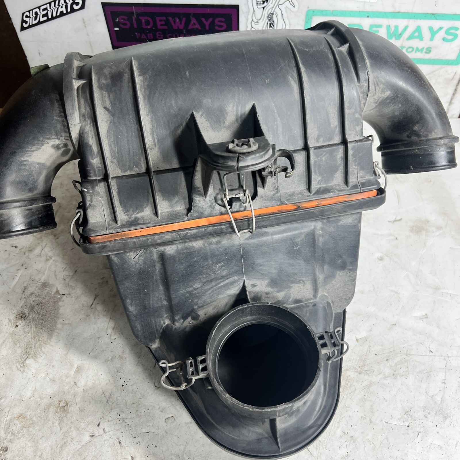 04-07 Maserati Quattroporte Air Cleaner Box M139 Intake Filter Airbox Housing