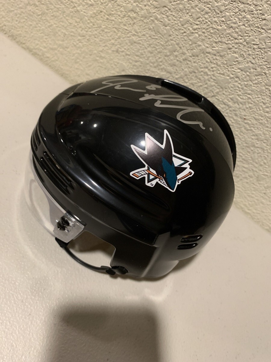 Joe Pavelski Signed San Jose Sharks Mini Helmet AMSM | eBay