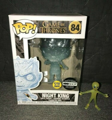 Funko Pop! #84 GITD Crystal Night King w/Dagger HBO Shop Exclusive BNIB MINT 