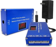 Lithium Battery Balance Charger for Airsoft 7.4v 11.1v 14.8v Lipo Li-Ion Battery