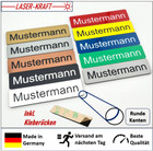 Briefkastenschild Klingelschild Türschild Namensschild mit Gravur selbstklebend