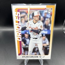 2025 Topps Update Series Dylan Carlson US181 Serial Numbered /99 Orioles