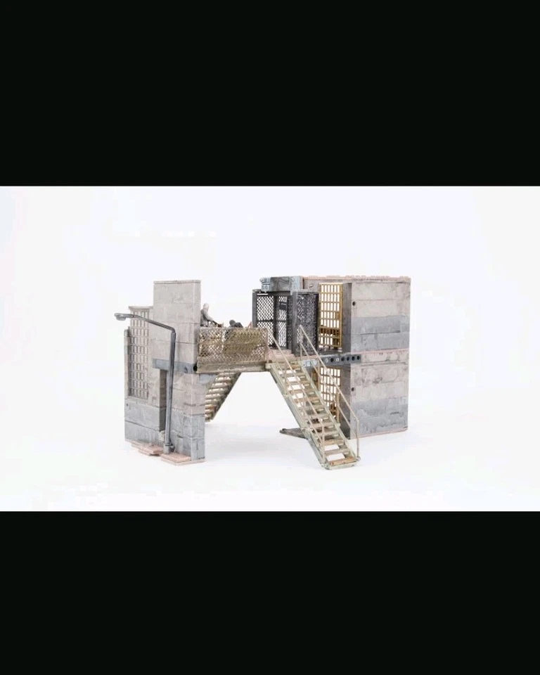 SEALED McFarlane Toys The Walking Dead Prison Catwalk Building Set - 368 Pieces - Image 4 of 4