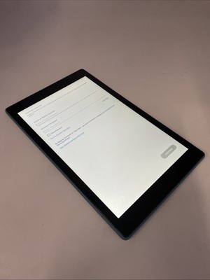 Amazon Kindle Fire HD 10 9th Gen Wifi 10'' 32GB Tablet M2V3R5-Blue-Factory Reset