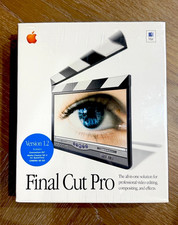 Apple Final Cut Pro v1.2 Video Editing Software for Mac Boxed Software
