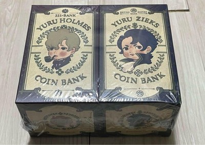 E-Capcom only Set of 2 Great Ace Attorney Yuruzu & Yurujikusu piggy banks