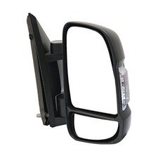 Replacement Passenger Right Side Power Door Mirror with Single Light Fit 2010