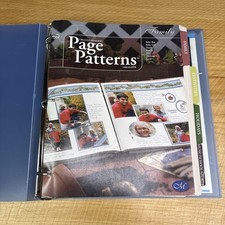 Creative Memories Page Patterns Family Scrapbooking Ideas Crafting 3 Ring Binder