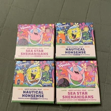 Dr Squatch Limited Edition SPONGEBOB SQUAREPANTS & PATRICK Natural Soap Bars 2pc