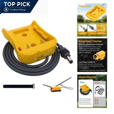Starlink Mini Battery Adapter DeWalt Lithium Compatible Low Voltage Cutoff LED