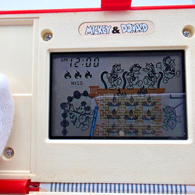 Nintendo Game Watch Mickey Donald Retro Console Tested From Japan 60050