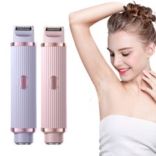 Dual head Bikini Trimmer for Women Wet/Dry Rechargeable Electric Shaver Women