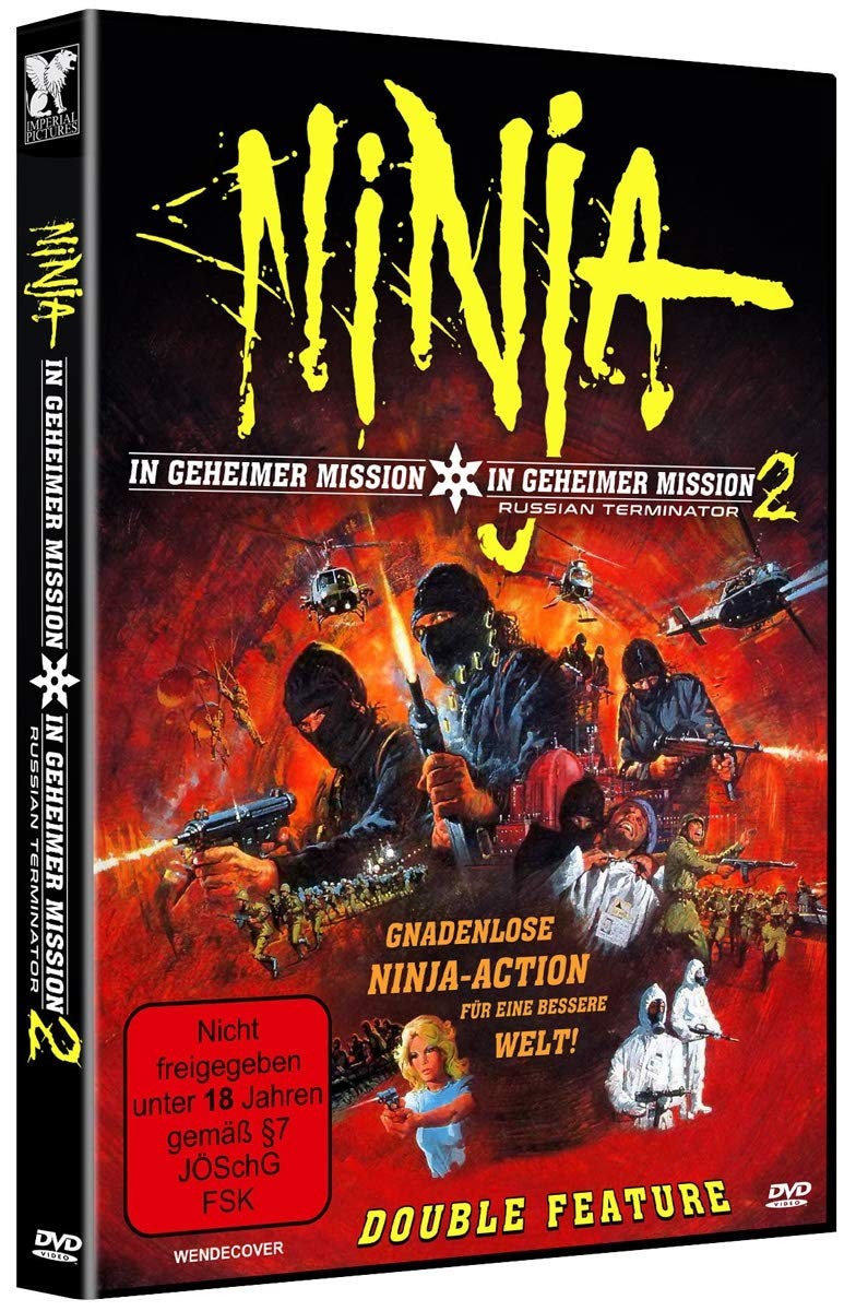 Ninja in geheimer Mission 1 + 2 - Double Feature - streng limitiert (DVD)