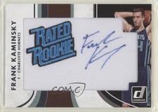 2015-16 Panini Donruss Rated Rookie Signature Frank Kaminsky #33 Patch Auto rg2