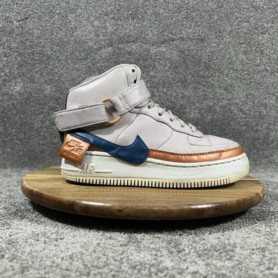 Nike Air Force 1 Jester High XX AR0625-500 Women's Sz 6.5 Violet Ash Shoes Used