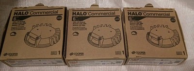 3 Halo Commercial HM6 LED Downlight Modules HM6052540  HC6 Housing 4000K 