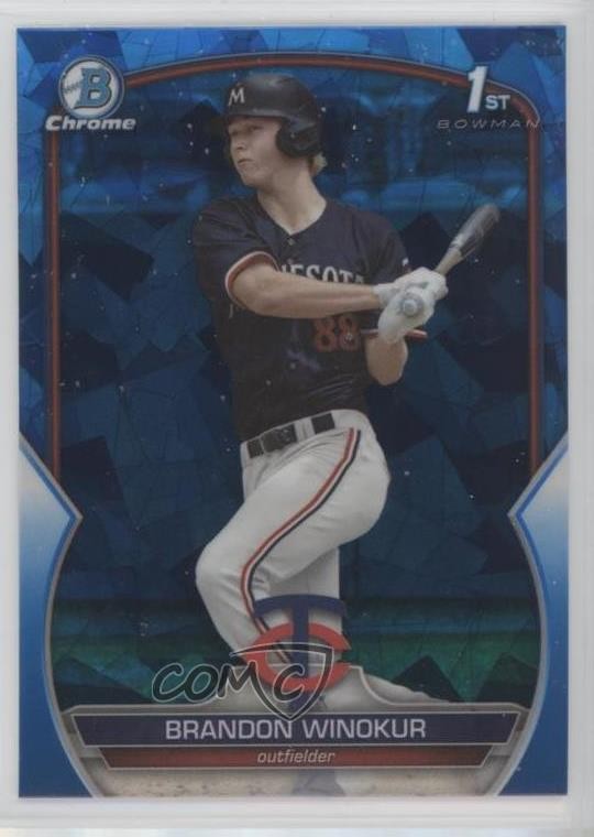 2023 Bowman Chrome Draft Sapphire Edition Brandon Winokur #BDC-69 14mx