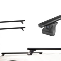 FüR Peugeot Boxer 1 I L1H2 94-06 Schwarz Alu DachträGer Spezifisch Fixpunkt