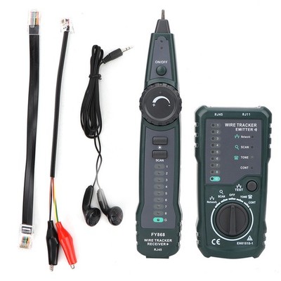 Professional RJ45 RJ11 Network Cable Tester For Telecom Engineers Excellent