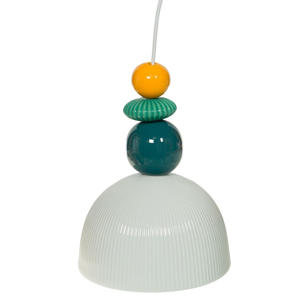 Suspension Adela Amadeus en porcelaine blanche pour illuminer votre salon