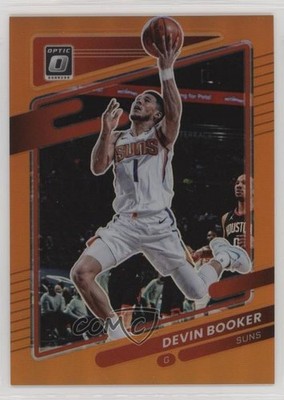 2021-22 Panini Donruss Optic Orange Prizm 1/199 Devin Booker #142 m9g