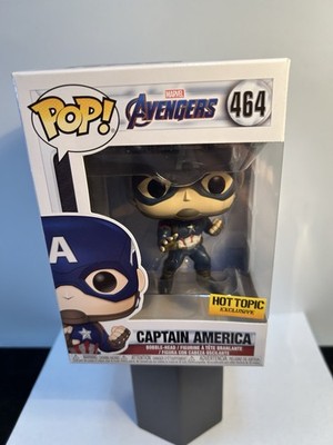 Funko Pop Marvel Avengers Endgame Captain America #464 Hot Topic
