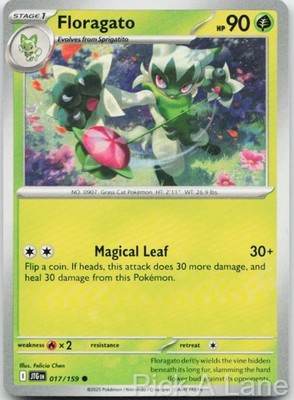 Floragato 017/159 Common Journey Together Pokemon Near Mint