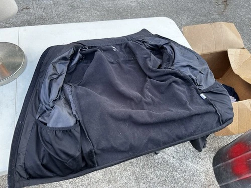 7-11 Jacket Employee Adult L Black Full Zip Uniform Large image 4