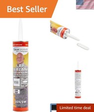 Dicor 501LSW-1 EPDM Self-Leveling Lap Sealant 10.3 oz Tube White RV Roof Vent