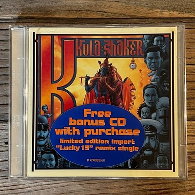 Kula Shaker Tattva Original CD With Rare Lucky 13 Bonus Disc Import