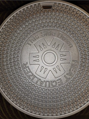 The Heat Equalizer Heat Dinner Ring Plate