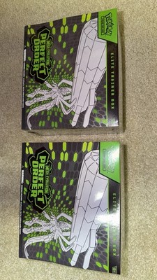 Pokémon TCG Perfect Order Elite Trainer Box Scarlet and Violet x2