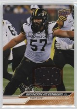 2024 Upper Deck CFL Jersey Brandon Revenberg #4 1lm9