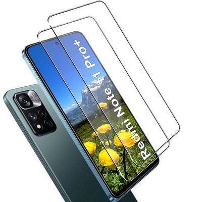 Für Redmi Note 11 Pro Plus Echt Glas Display Schutz Panzerfolie 9H Schutzglas 2x