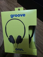 Groove Wireless Bluetooth Headphones Over Ear Headset with Microphone Music...