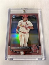 2025 Bowman Chrome Sammy Hernandez 1st Bowman Rookie 9/15 SSP