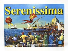 SERENISSIMA - Renaissance Trading & Conflict Euro Games 1996 UNPUNCHED
