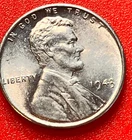 1943-P Lincoln Wheat Cent Penny GEM BU From an Original Bank Roll