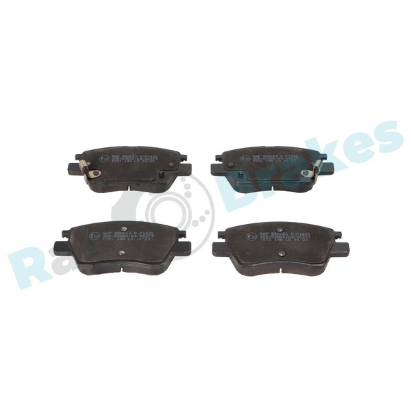 Bremsbelagsatz Scheibenbremse RAP Brakes R-P1620 FüR Opel Ampera F17 EV150 Volt-image