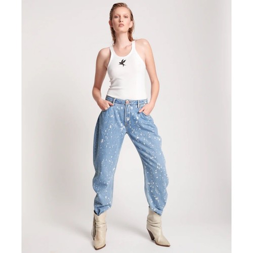 One Teaspoon NWT Crusaders High Waist Denim Jeans - Royal Salt Sz:30X29 Ret$180