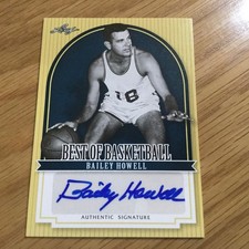 2012 Leaf Bailey Howell Autographed Basketball Card Pistons Celtics HOF