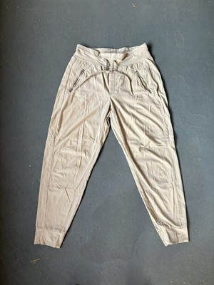 Athleta Women's Trekkie North Beige Track Pants tapered joggers gorp sportwear