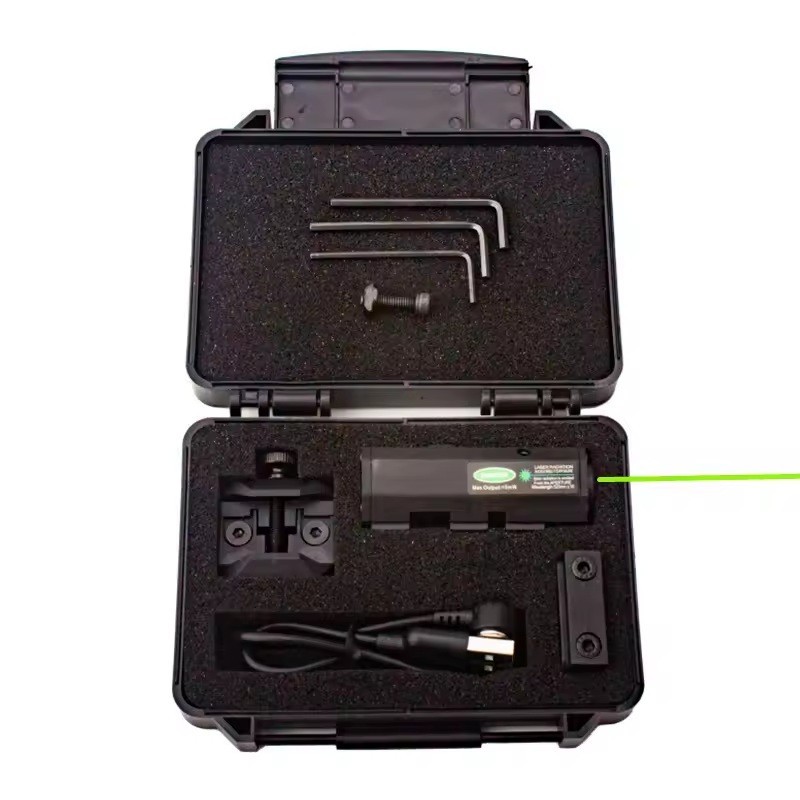 Laser vert tactique rechargeable rail Picatinny Weaver 11 mm visée