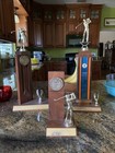 Vtg Lot 3 Golf Trophies 1970 1973 University of Florida Gators Alumni Tampa UF — photo 1