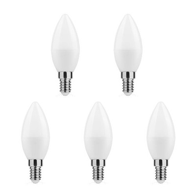 Technik E14 LED Lampe 4,9W 490lm 4000K Neutralweiß B35 5 Stück