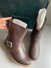 Emu Australia Duke espresso brown waterproof mid boots uk 6 eur 39